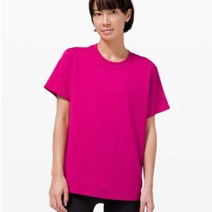 Lululemon All Yours Tee Ripened Raspberry
